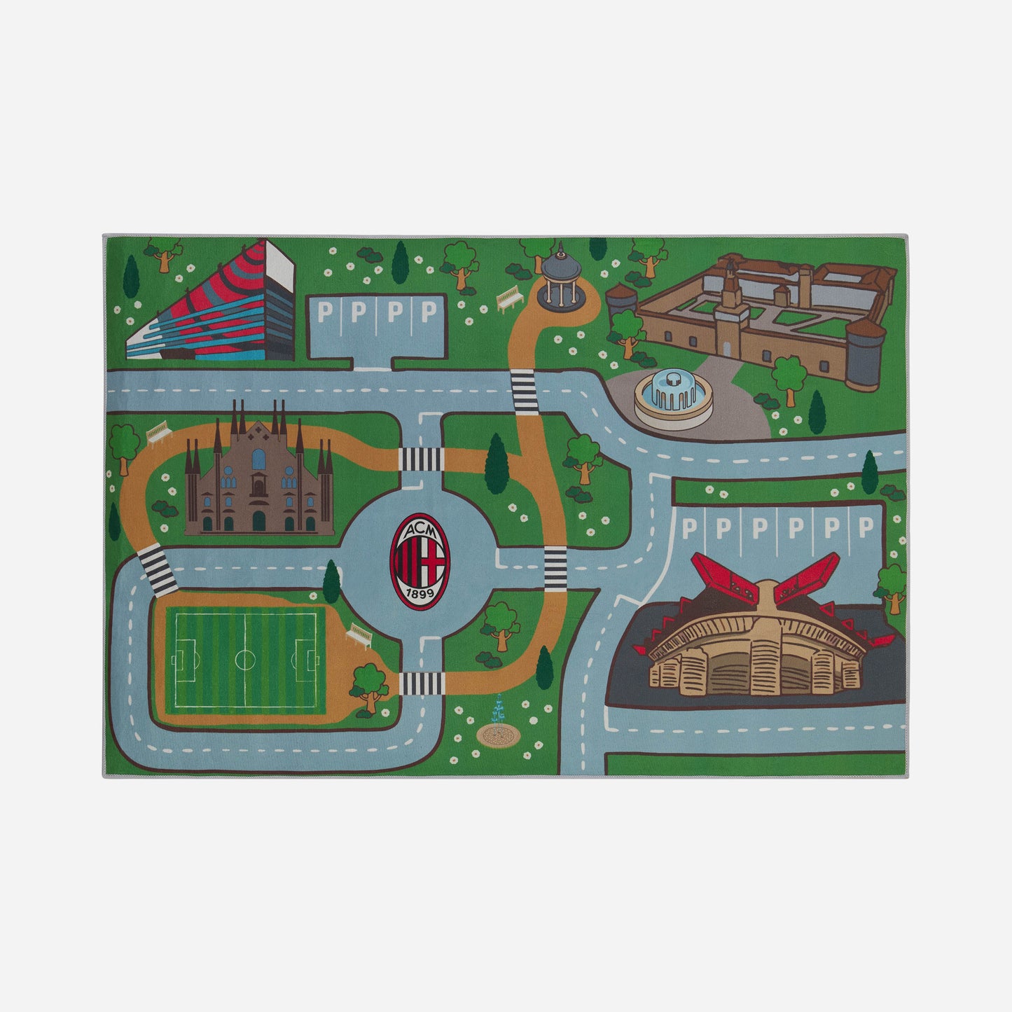 TAPPETO DA GIOCO MILAN