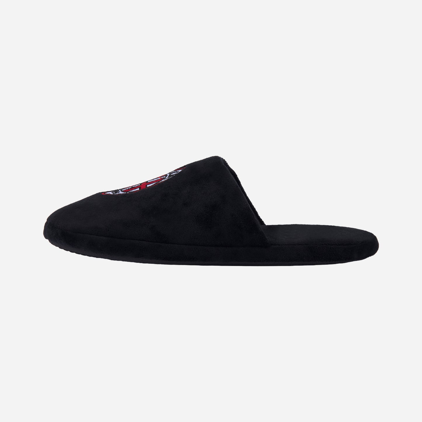 AC MILAN BLACK SLIPPERS