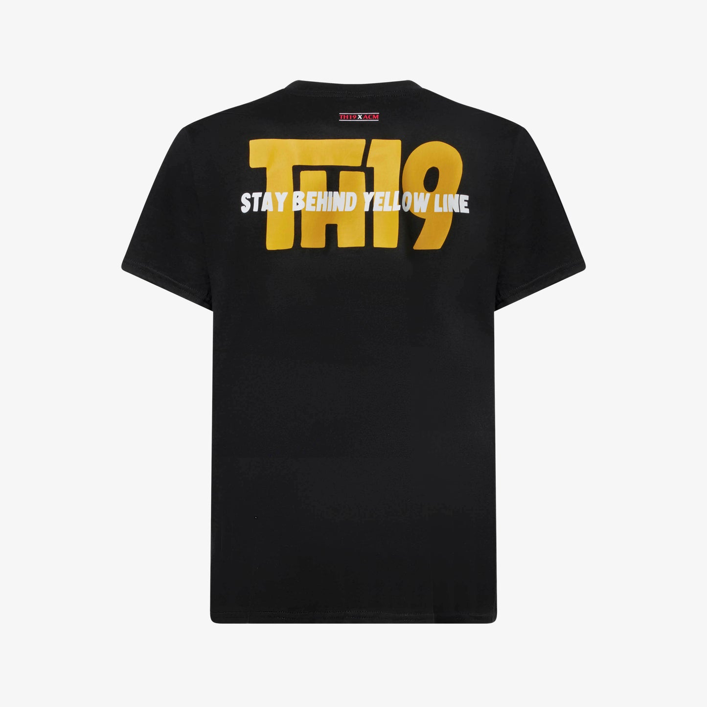 TH19 X ACM - T-SHIRT NERA CON STAMPA SUL DAVANTI E RETRO