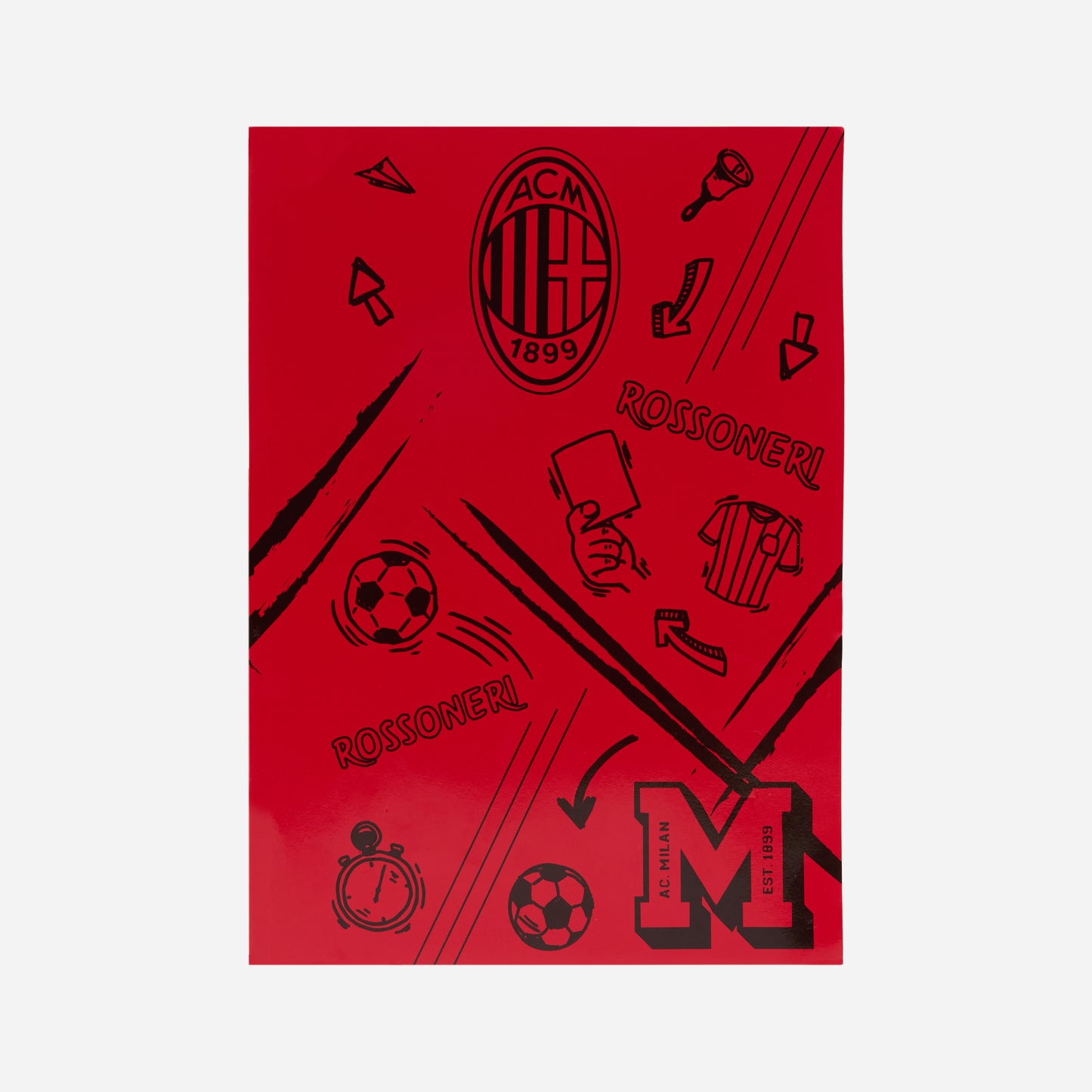 SET TRE QUADERNI MILAN