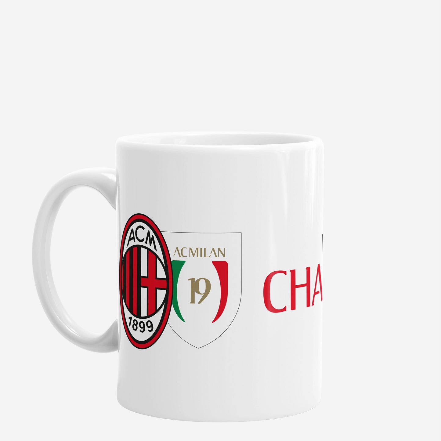 AC MILAN MUG WE THE CHAMPIONS LOGO