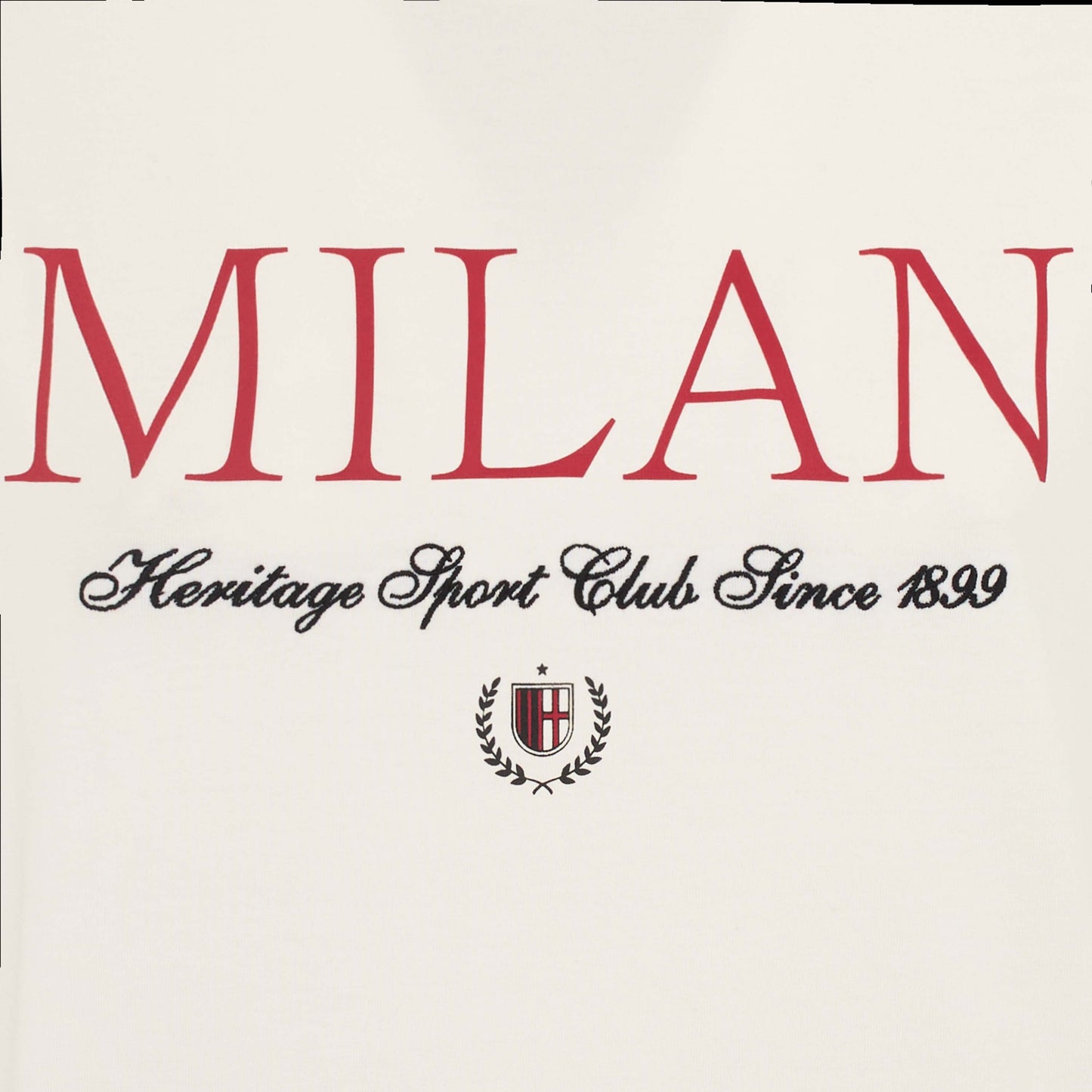 T-SHIRT MILAN BIANCA DONNA CON RICAMO
