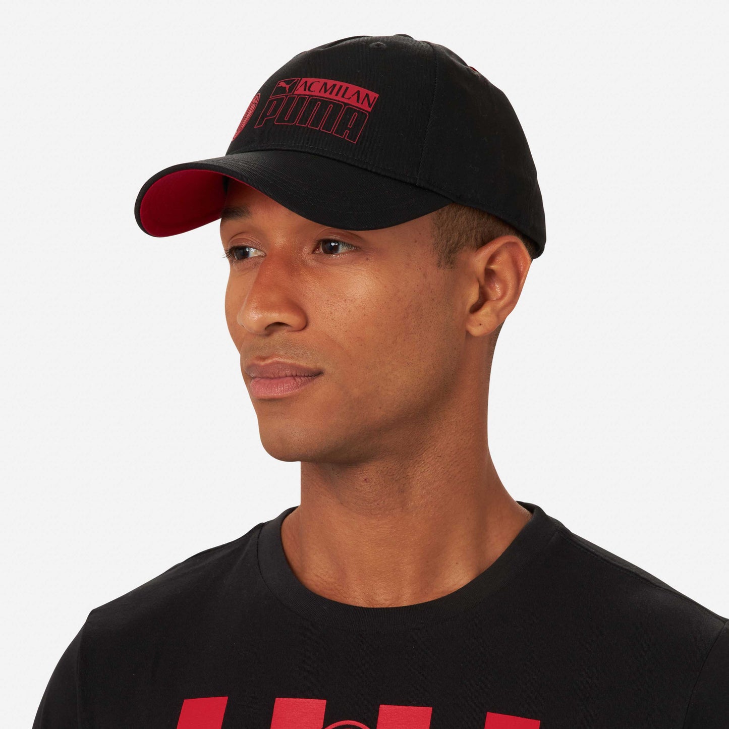 CAPPELLINO MILAN CON STAMPA FRONTALE