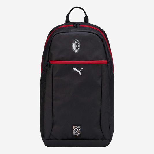 ZAINO MILAN NERO CON DETTAGLI A CONTRASTO