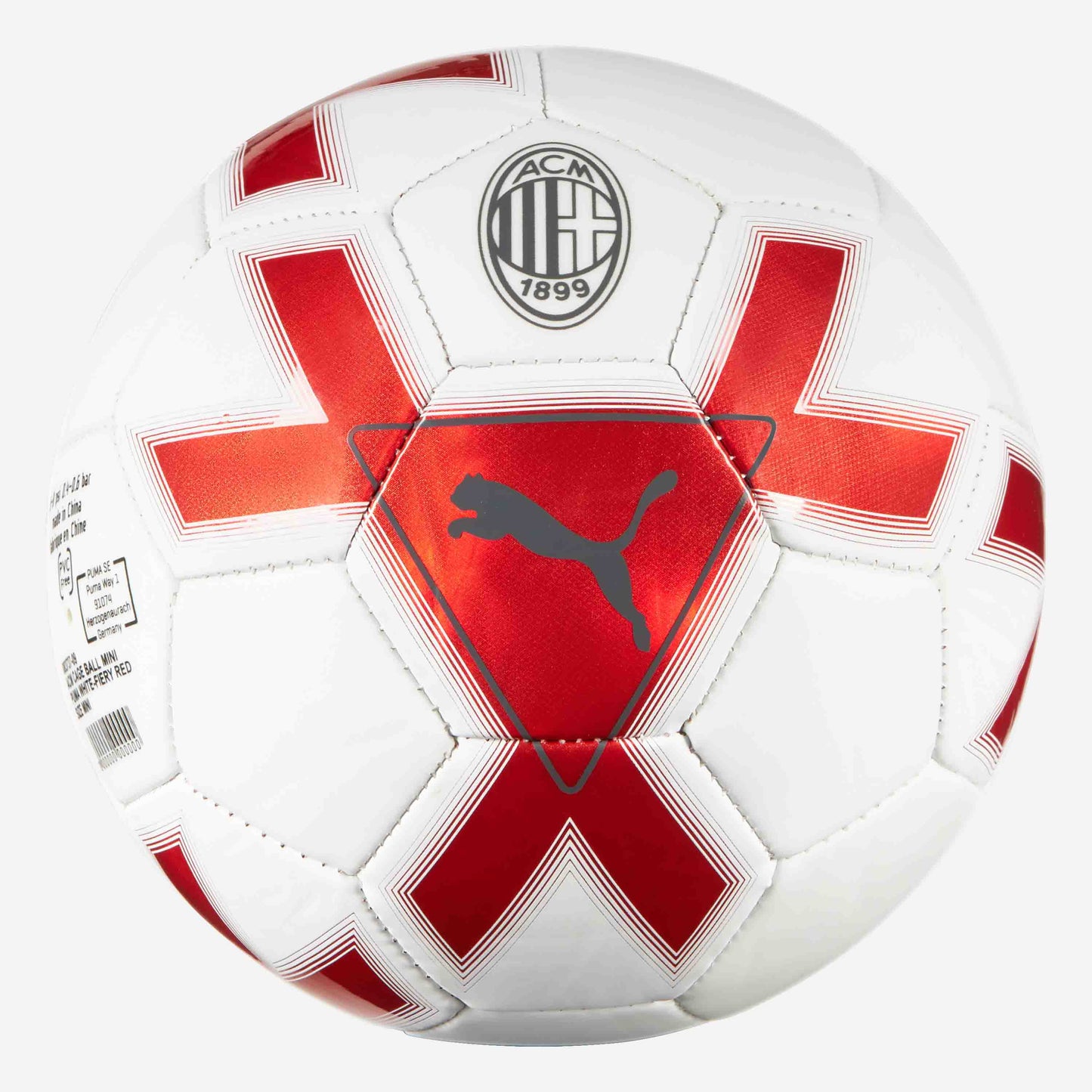 MILAN CAGE MINI-SOCCER BALL WITH METALLIC DESIGN