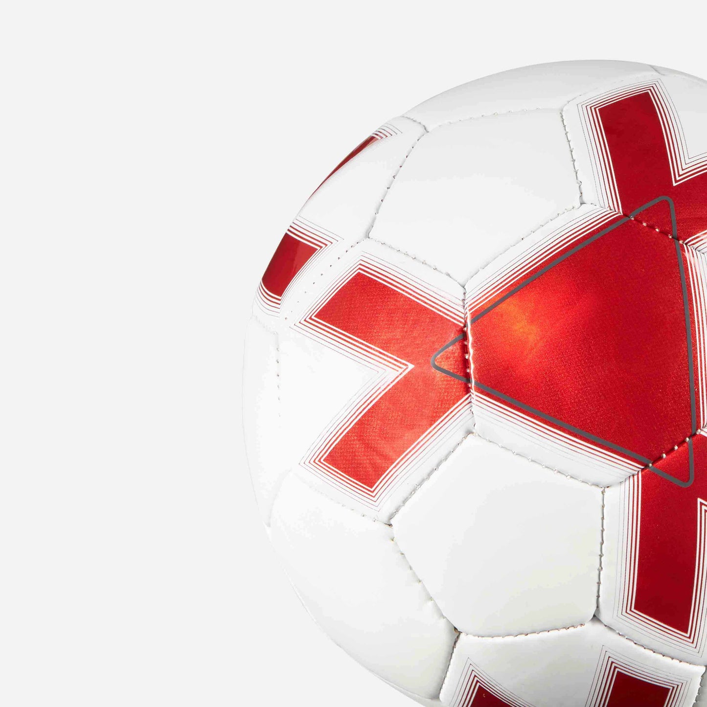 MILAN CAGE MINI-SOCCER BALL WITH METALLIC DESIGN