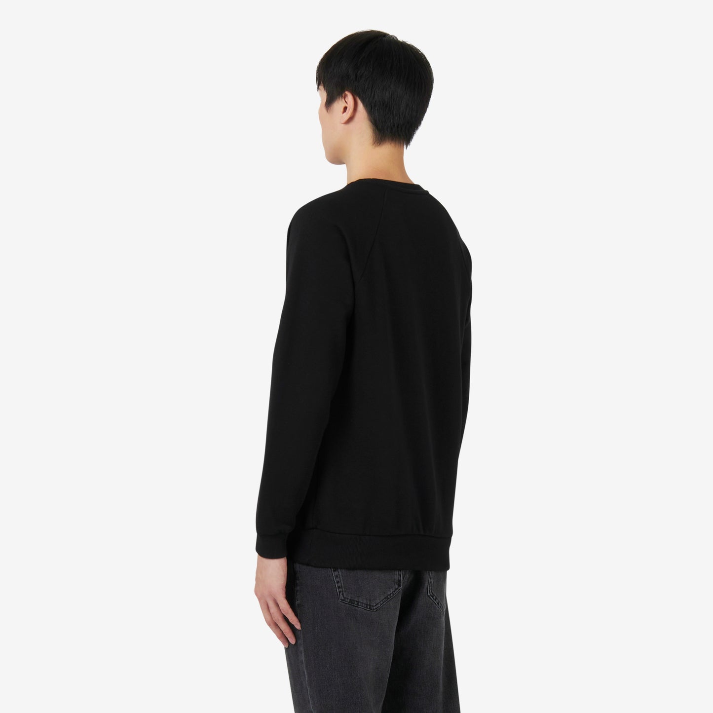 FELPA GIROCOLLO MILAN DEVIL COLLECTION CON RICAMO