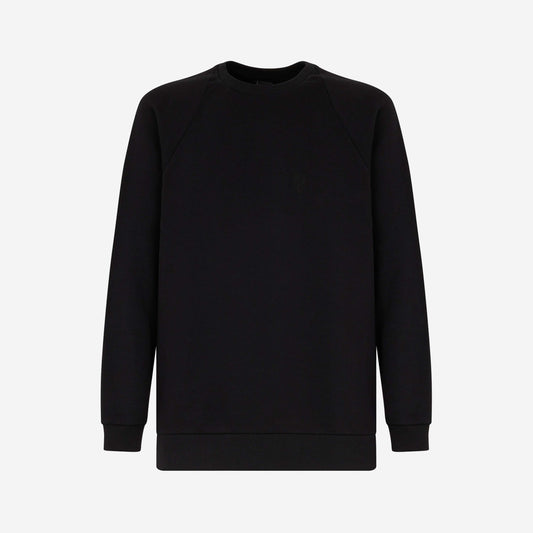 FELPA MILAN DEVIL COLLECTION CON RICAMO