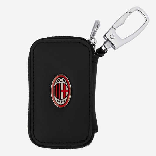 PORTACHIAVI MILAN IN PELLE CON PLACCHETTA LOGATA