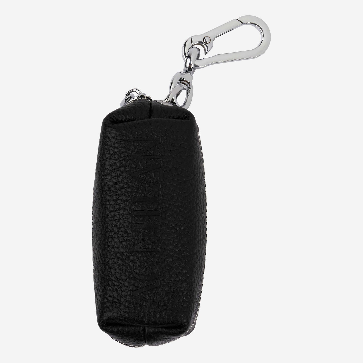 PORTACHIAVI MILAN IN PELLE CON LOGO