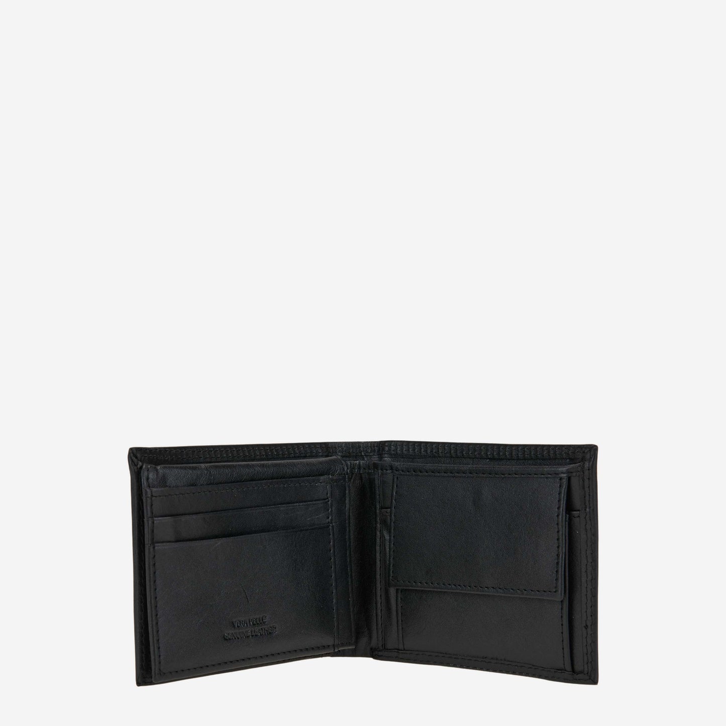 MILAN LEATHER WALLET WITH ACM LOGO AND INSCRIPTION