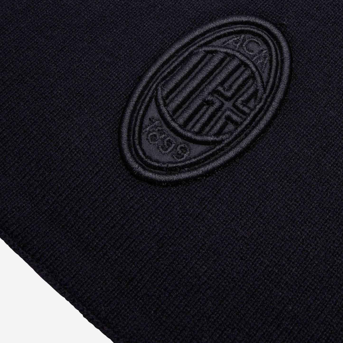 SCIARPA MILAN CON LOGO RICAMATO