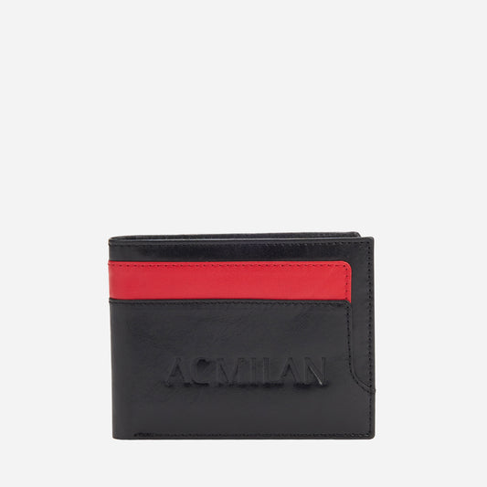 Portafoglio AC Milan in pelle