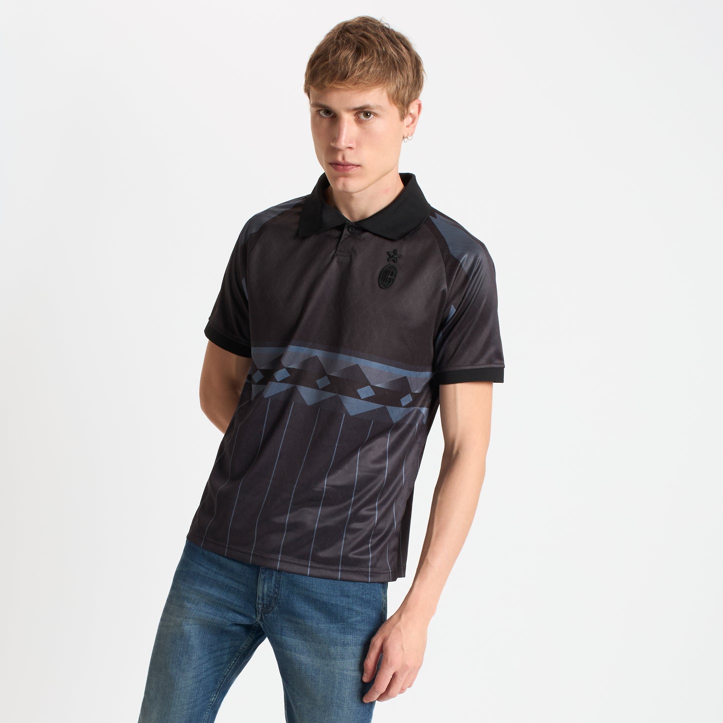 AC MILAN HISTORICAL FOURTH JERSEY BLACKOUT 1995/96