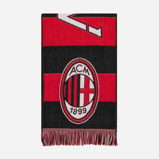 SCIARPA MILAN A STRISCE ROSSONERE
