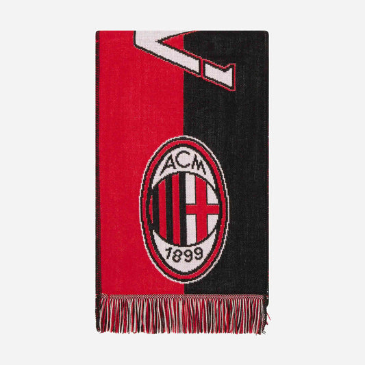 SCIARPA MILAN A BLOCCHI ROSSONERI