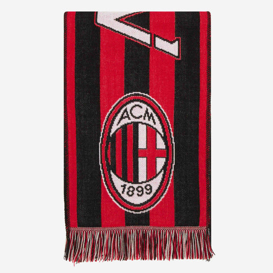 SCIARPA MILAN A BANDE ROSSONERE