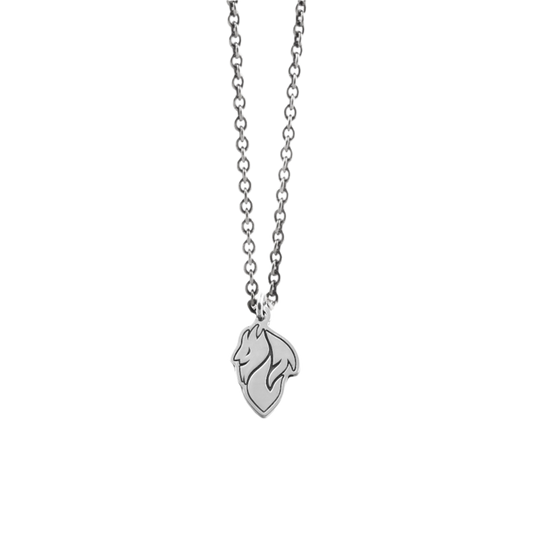 NOVE25 X MILAN - SILVER DEVIL NECKLACE