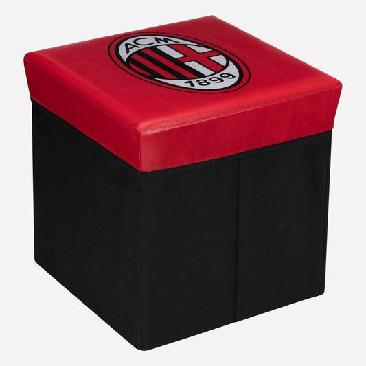 POUF CONTENITORE MILAN CON LOGO