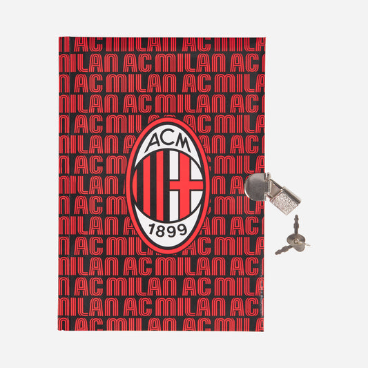 DIARIO MILAN CON LUCCHETTO