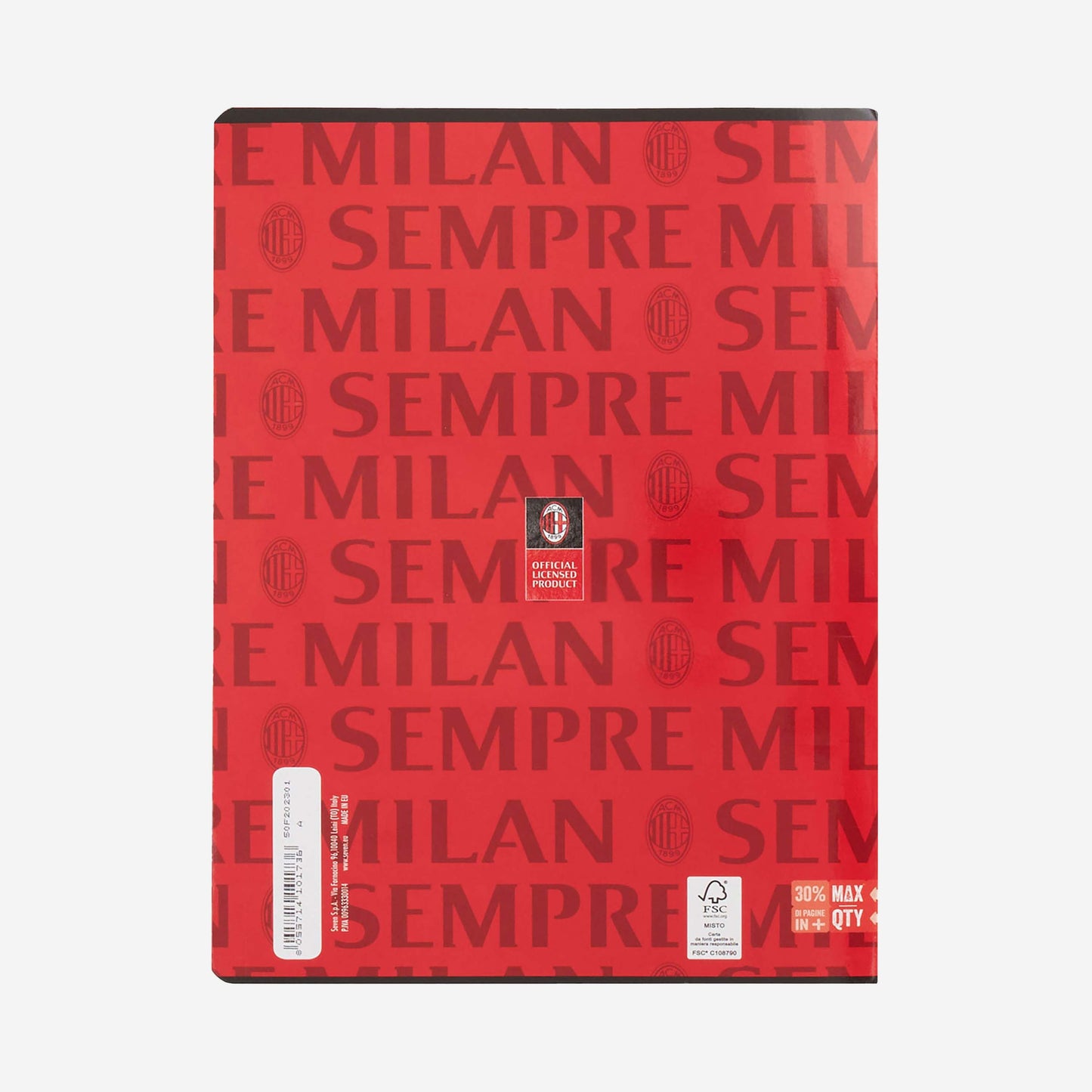 QUADERNO MILAN