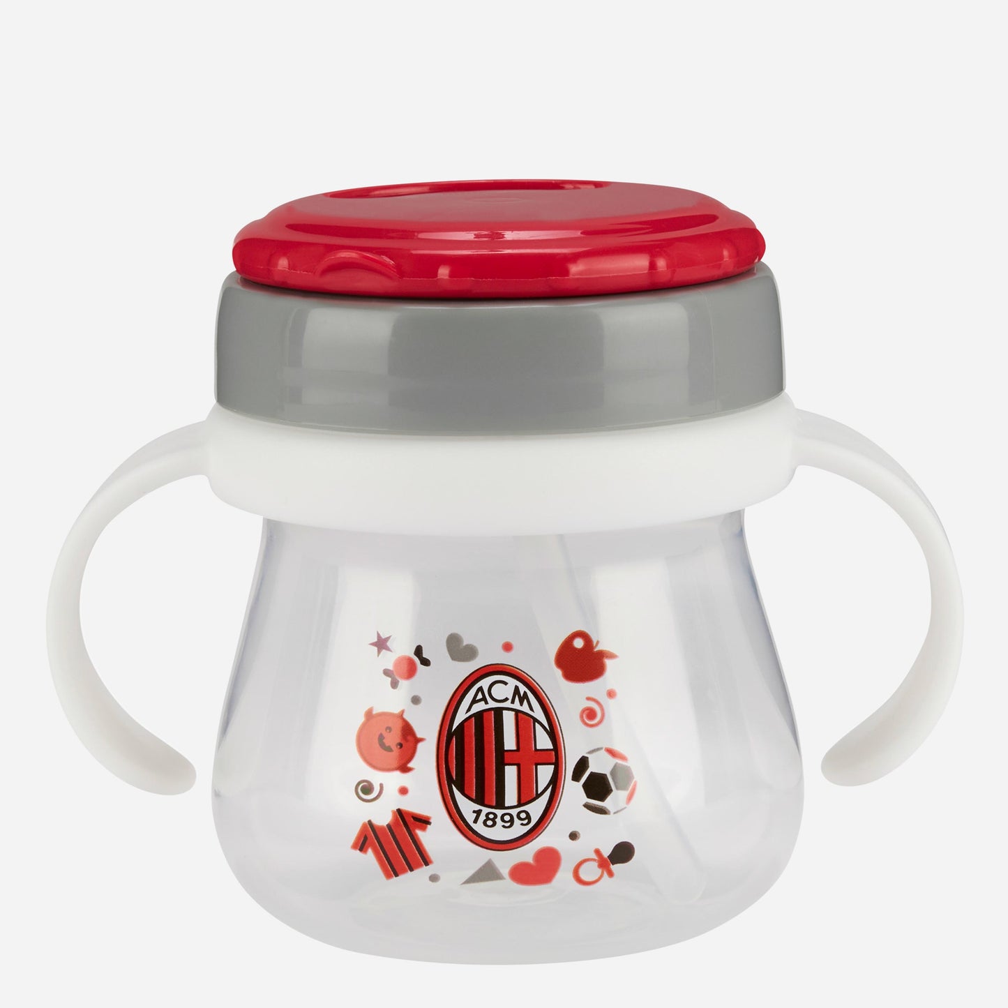 TAZZA MILAN CON CANNUCCIA ESTRAIBILE E ILLUSTRAZIONE