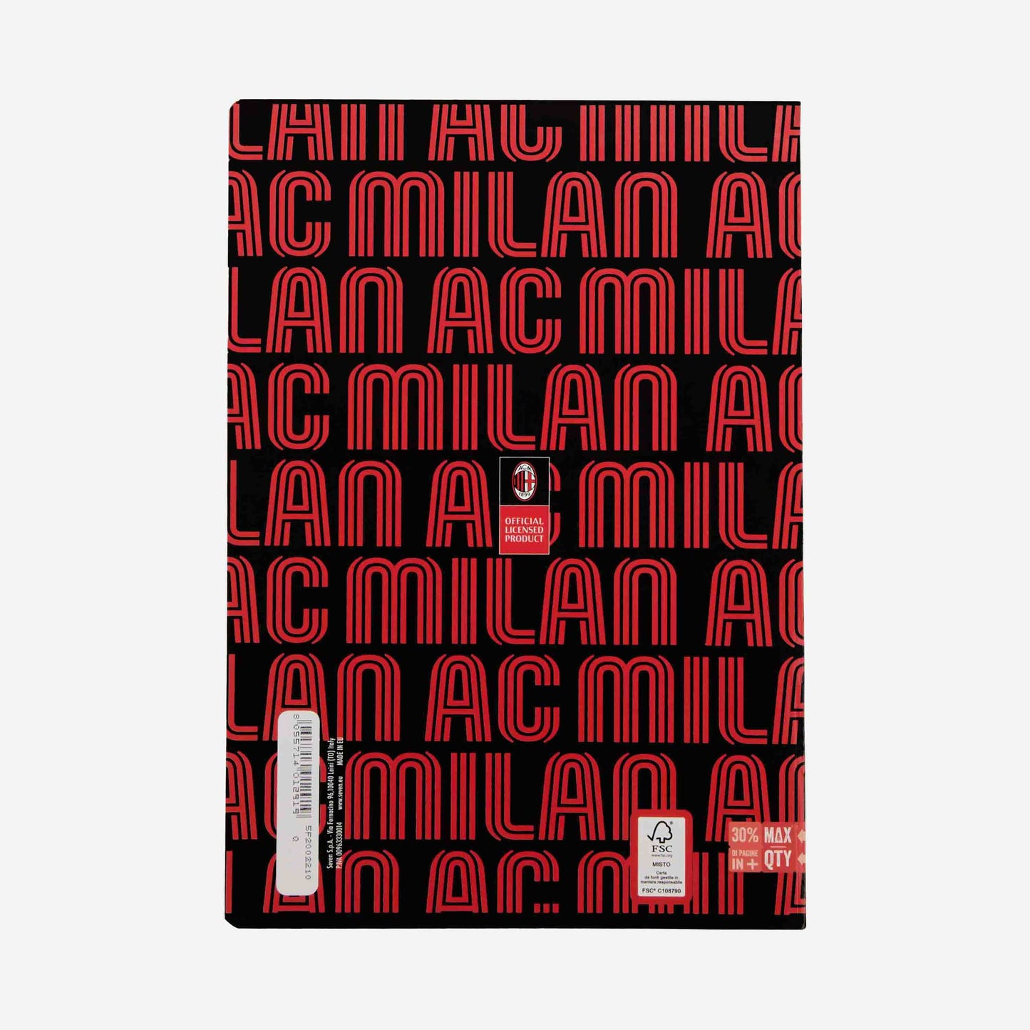 QUADERNO MILAN A4 MAXI