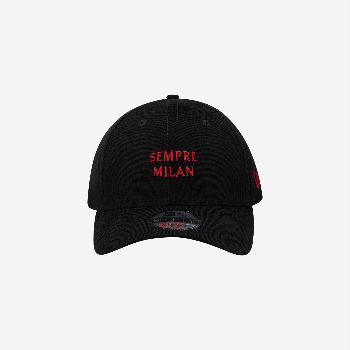 CAPPELLINO 9FORTY® NEW ERA X AC MILAN CON RICAMO "SEMPRE MILAN"