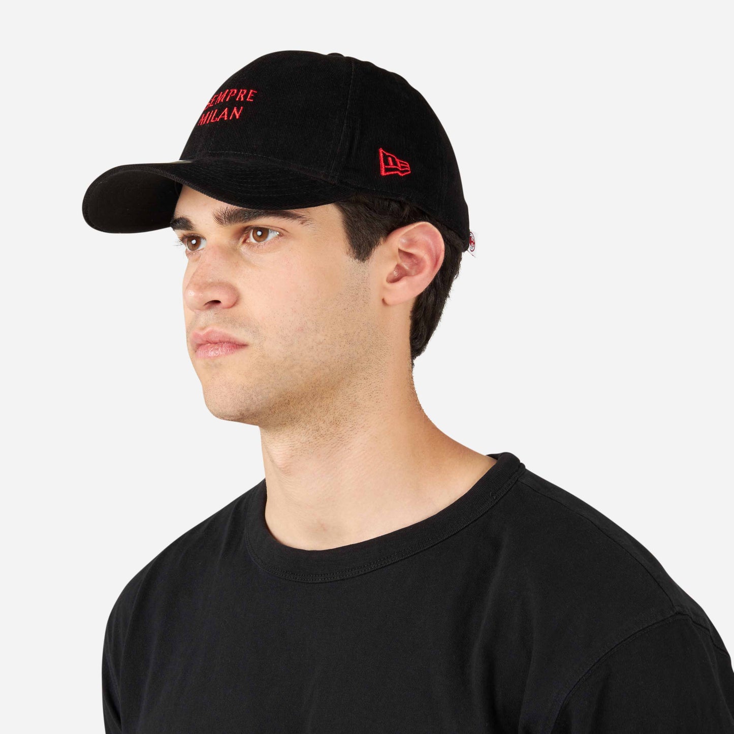 CAPPELLINO 9FORTY® NEW ERA X AC MILAN CON RICAMO "SEMPRE MILAN"