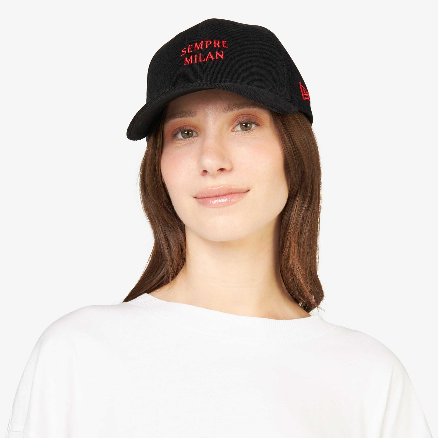 CAPPELLINO 9FORTY® NEW ERA X AC MILAN CON RICAMO "SEMPRE MILAN"