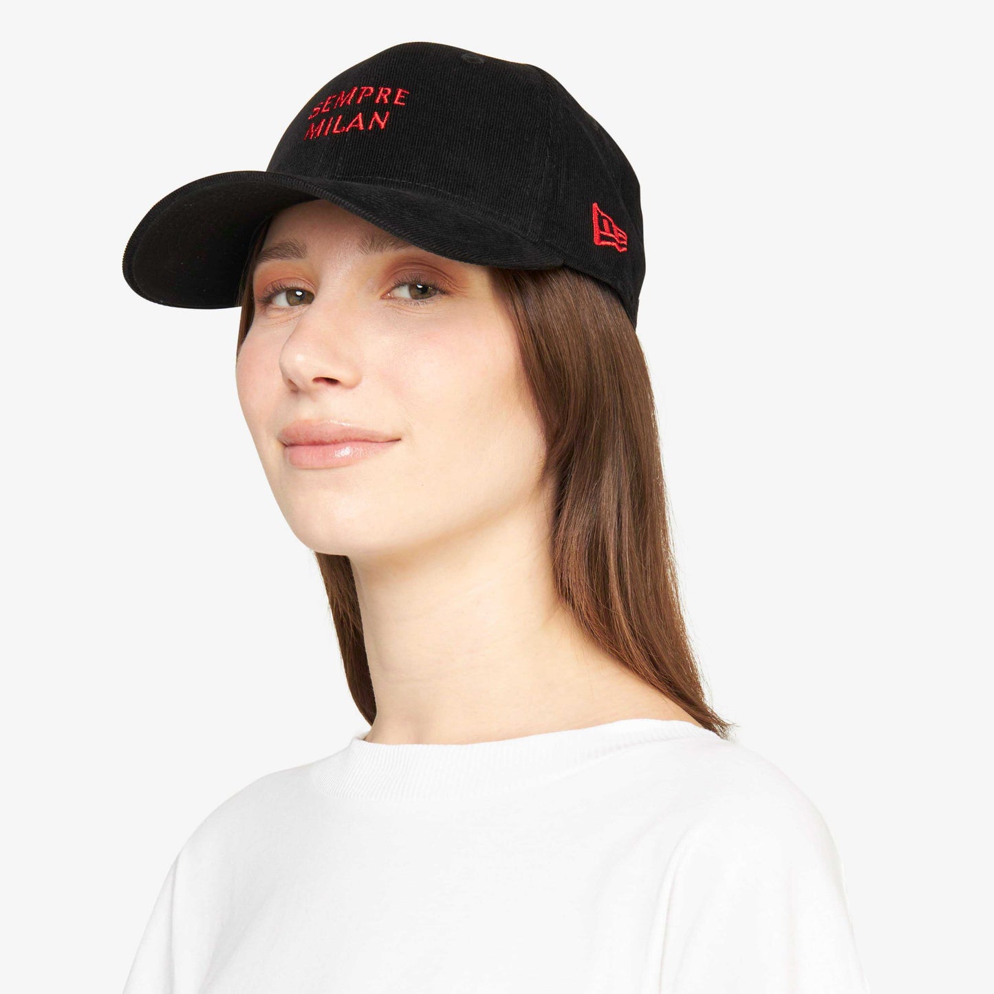 CAPPELLINO 9FORTY® NEW ERA X AC MILAN CON RICAMO "SEMPRE MILAN"