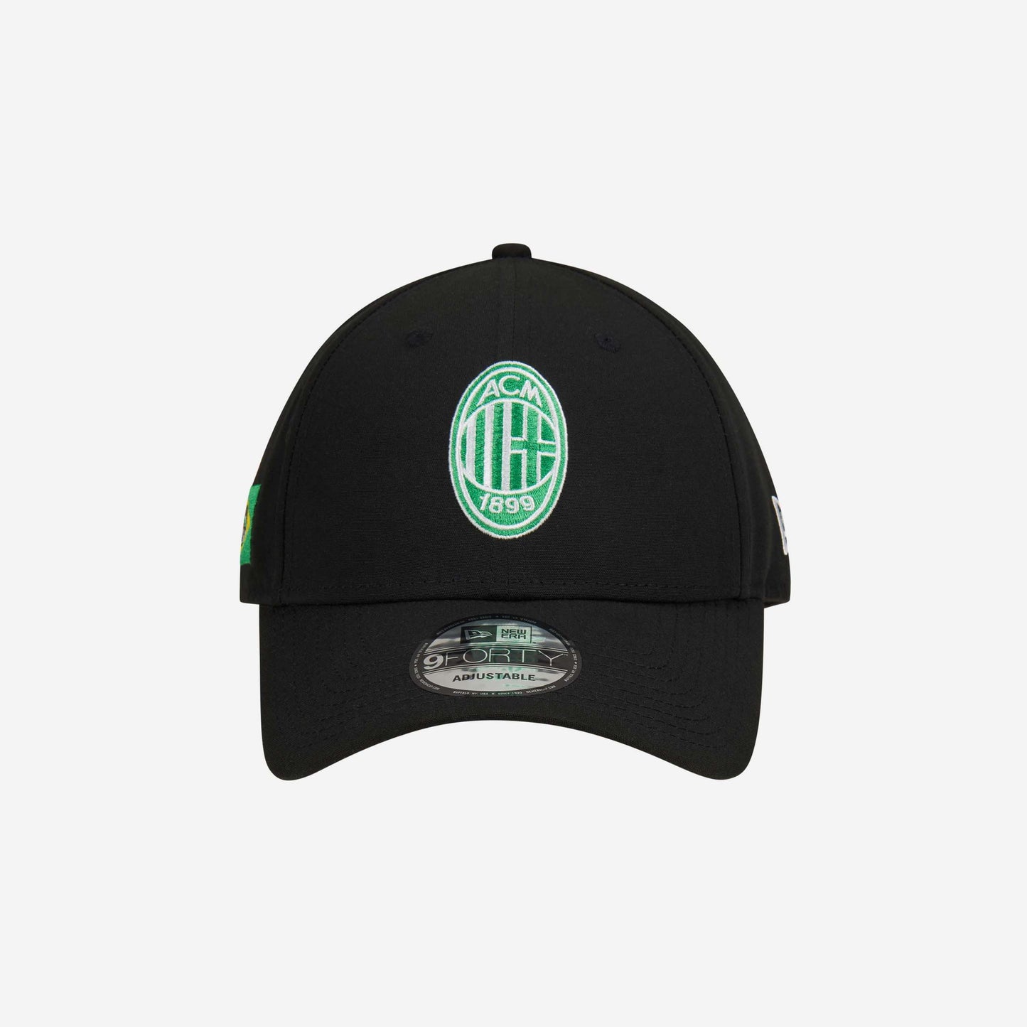 CAPPELLINO 9FORTY® NEW ERA X AC MILAN CON BANDIERA BRASILE