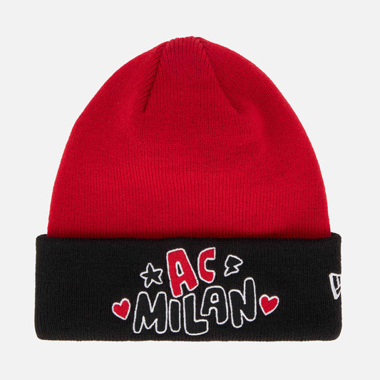 BERRETTO BAMBINO NEW ERA X AC MILAN CON SCRITTA