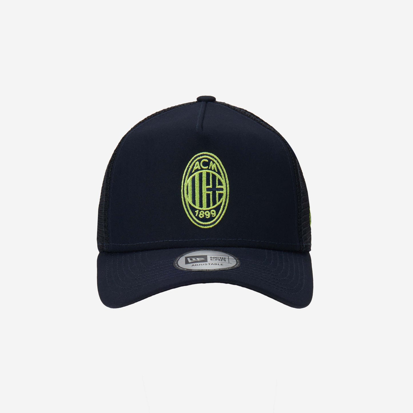 CAPPELLINO TRUCKER NEW ERA X AC MILAN CON LOGO NEON