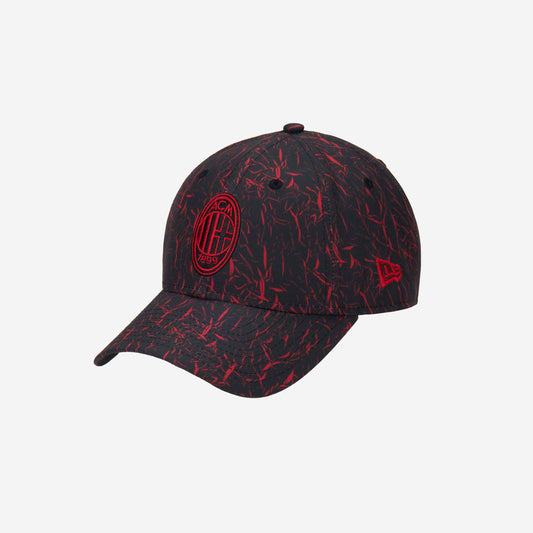 CAPPELLINO 9FORTY® NEW ERA X AC MILAN CON LOGO E DETTAGLI ROSSONERI