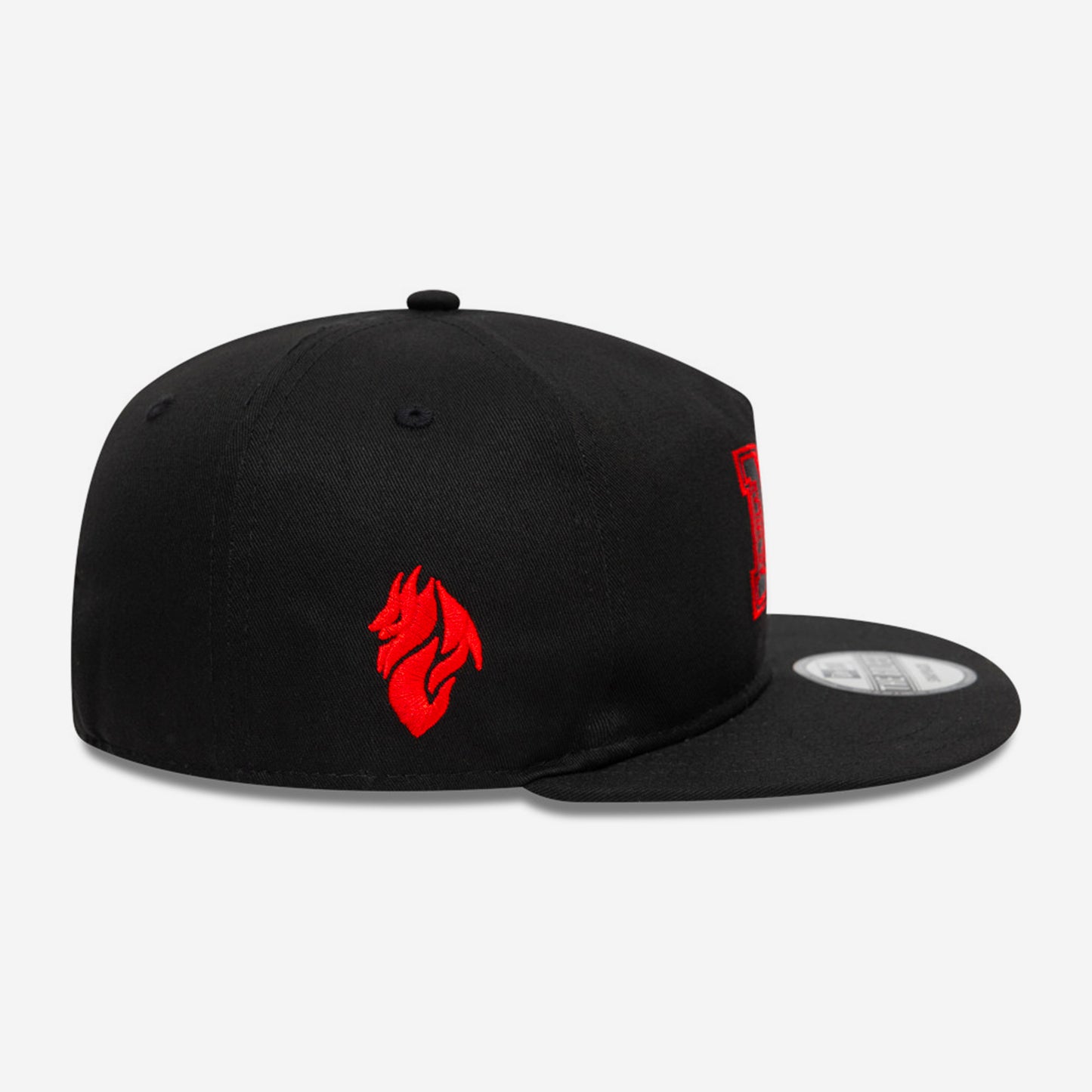 CAPPELLINO GOLFER NEW ERA X AC MILAN  NERO CON M ROSSONERA
