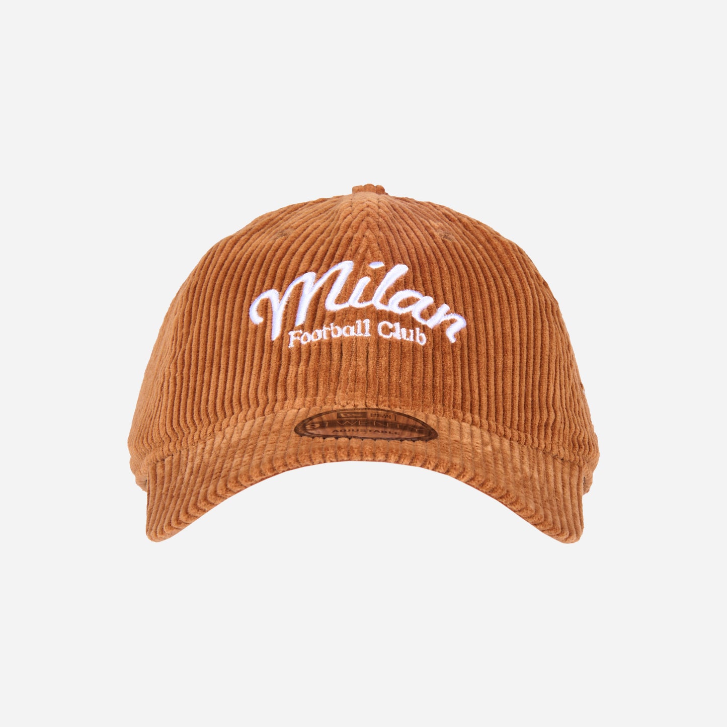 CAPPELLINO 9TWENTY® NEW ERA X AC MILAN IN VELLUTO A COSTINE CON RICAMO