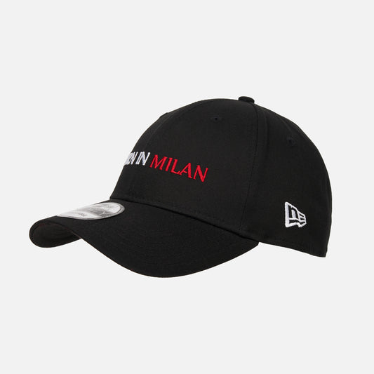 CAPPELLINO 9FORTY® NEW ERA X AC MILAN NERO CITY COLLECTION