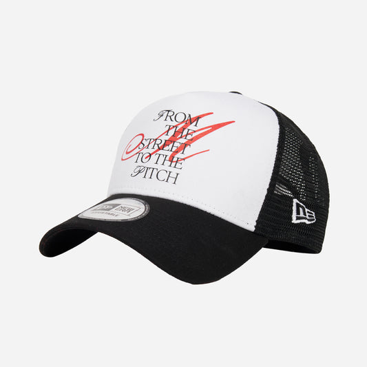 CAPPELLINO TRUCKER NEW ERA X AC MILAN CITY COLLECTION