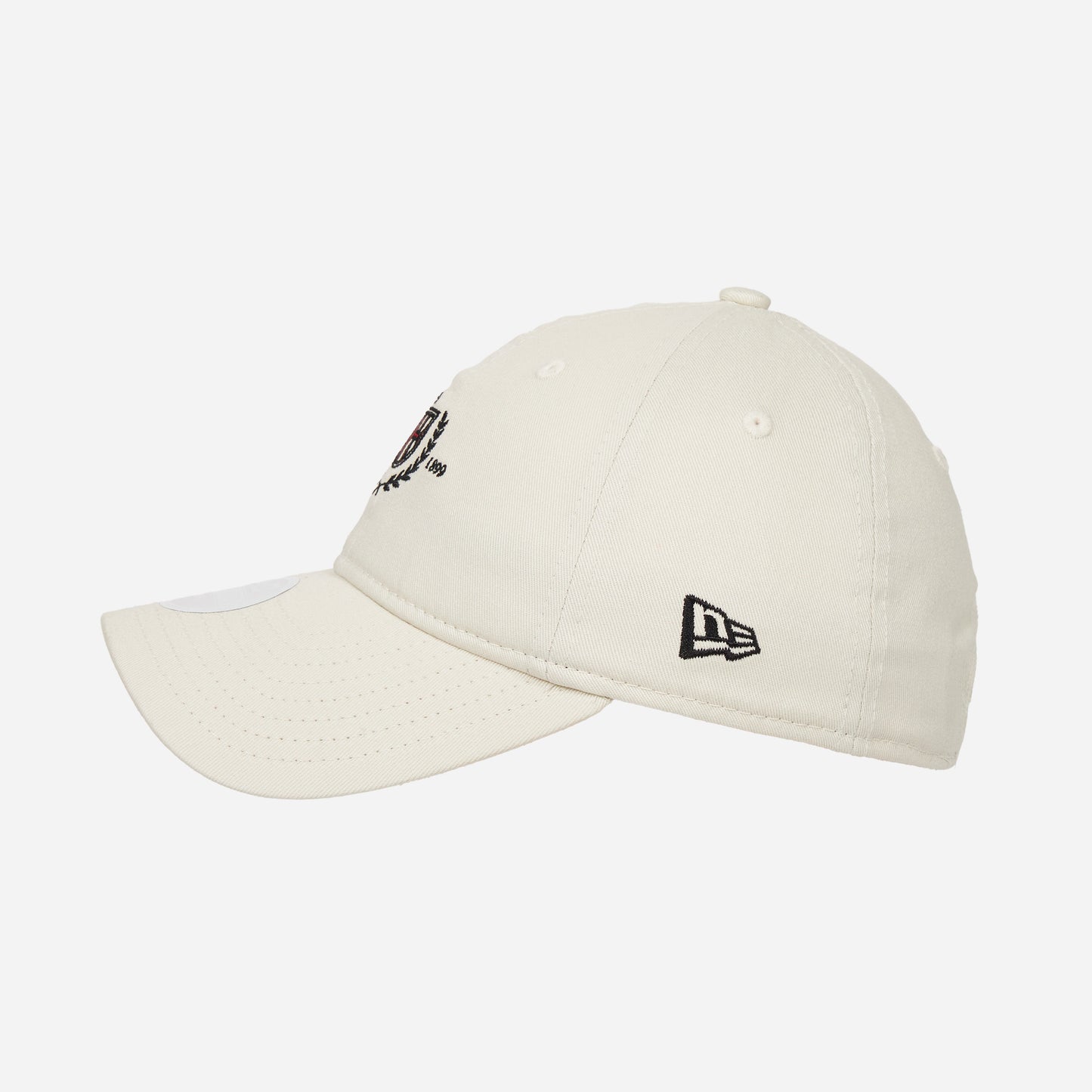 CAPPELLINO 9TWENTY® NEW ERA X AC MILAN BIANCO CON RICAMO LOGO MILAN DONNA