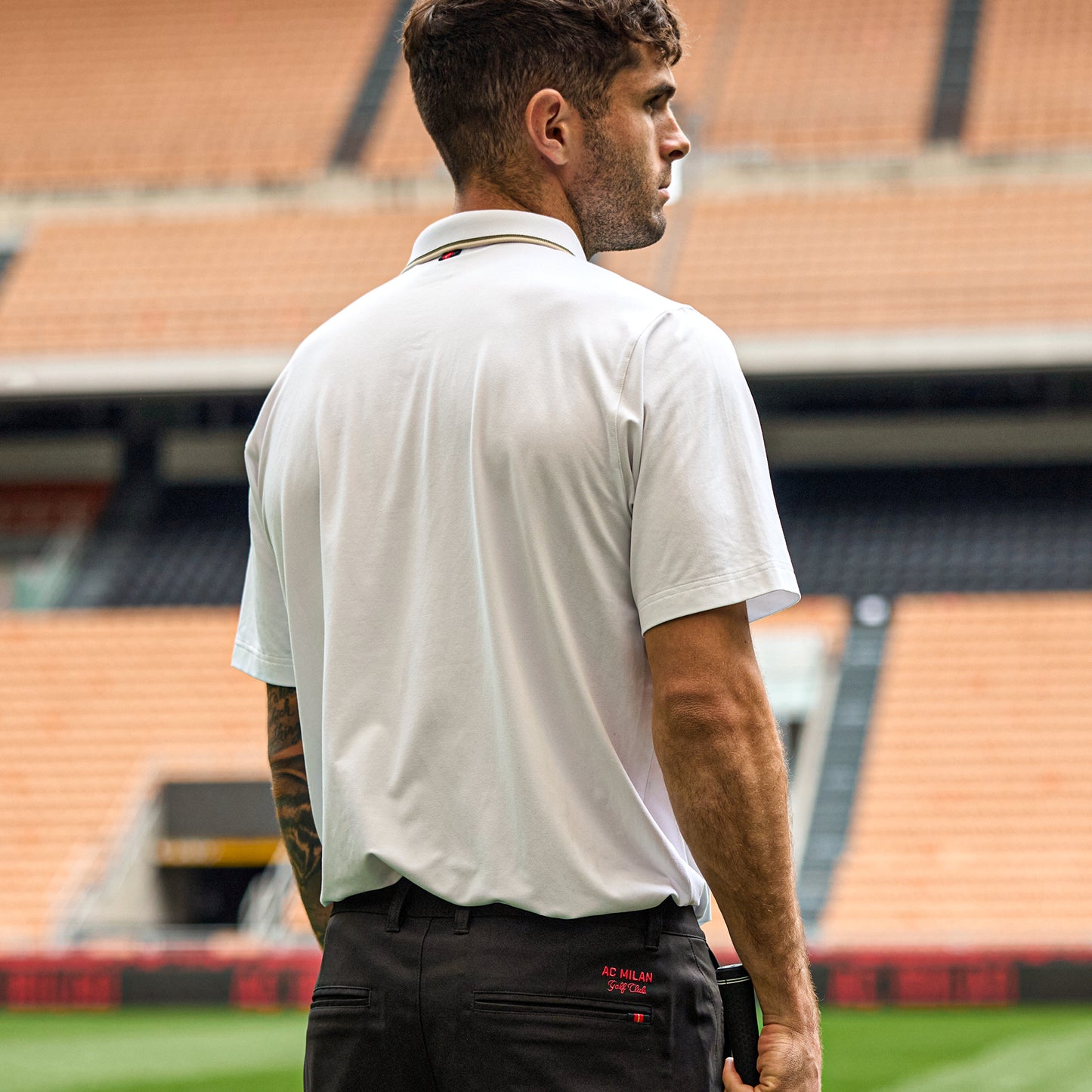 WHITE POLO SHIRT PUMA X ACM GOLF CLUB