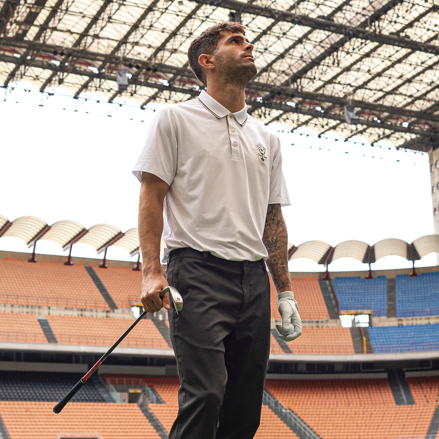 WHITE POLO SHIRT PUMA X ACM GOLF CLUB