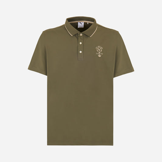 GREEN POLO SHIRT PUMA X ACM GOLF CLUB