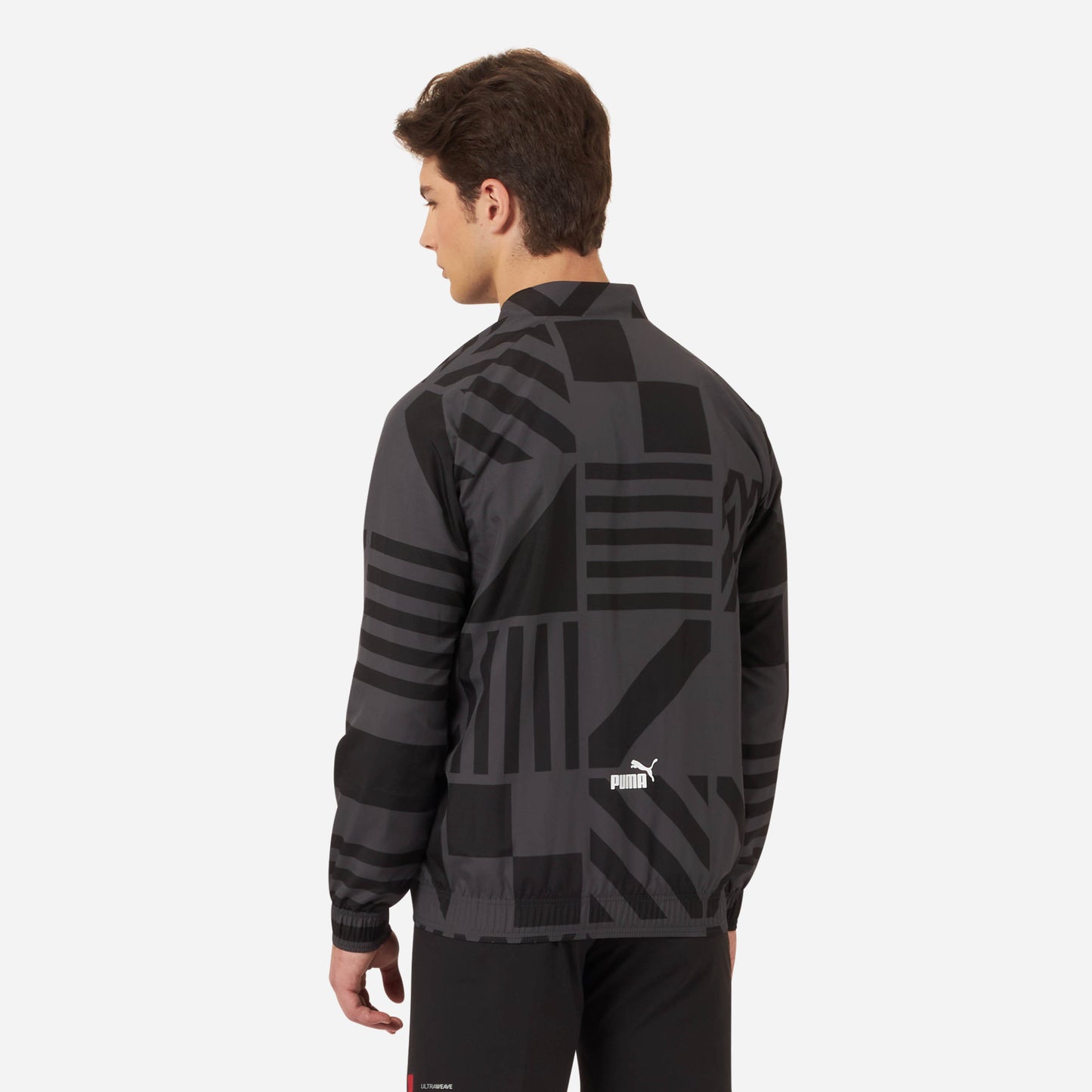 MILAN PREMATCH 2022/23 JACKET WITH ZIPPER