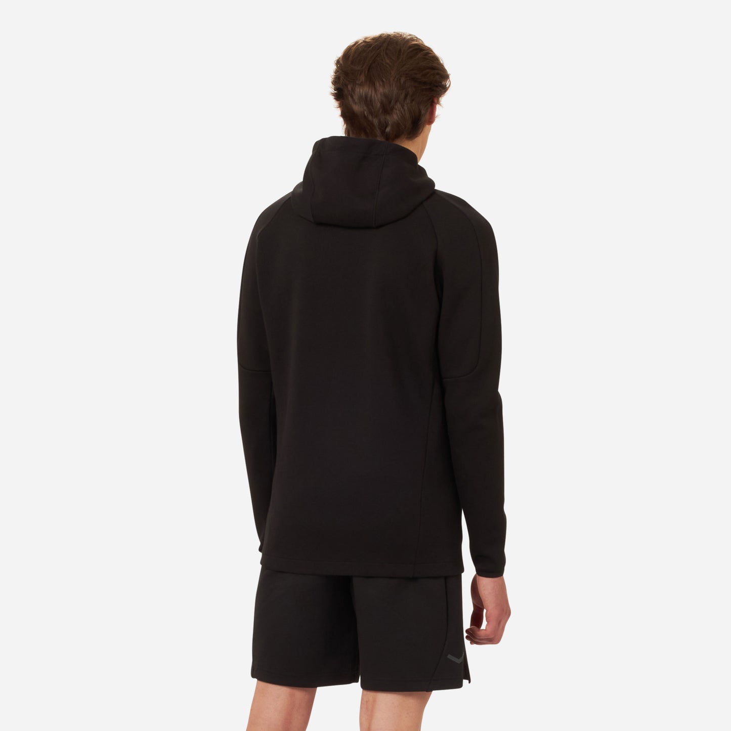 FELPA MILAN CASUALS 2022/23 CON ZIP E CAPPUCCIO