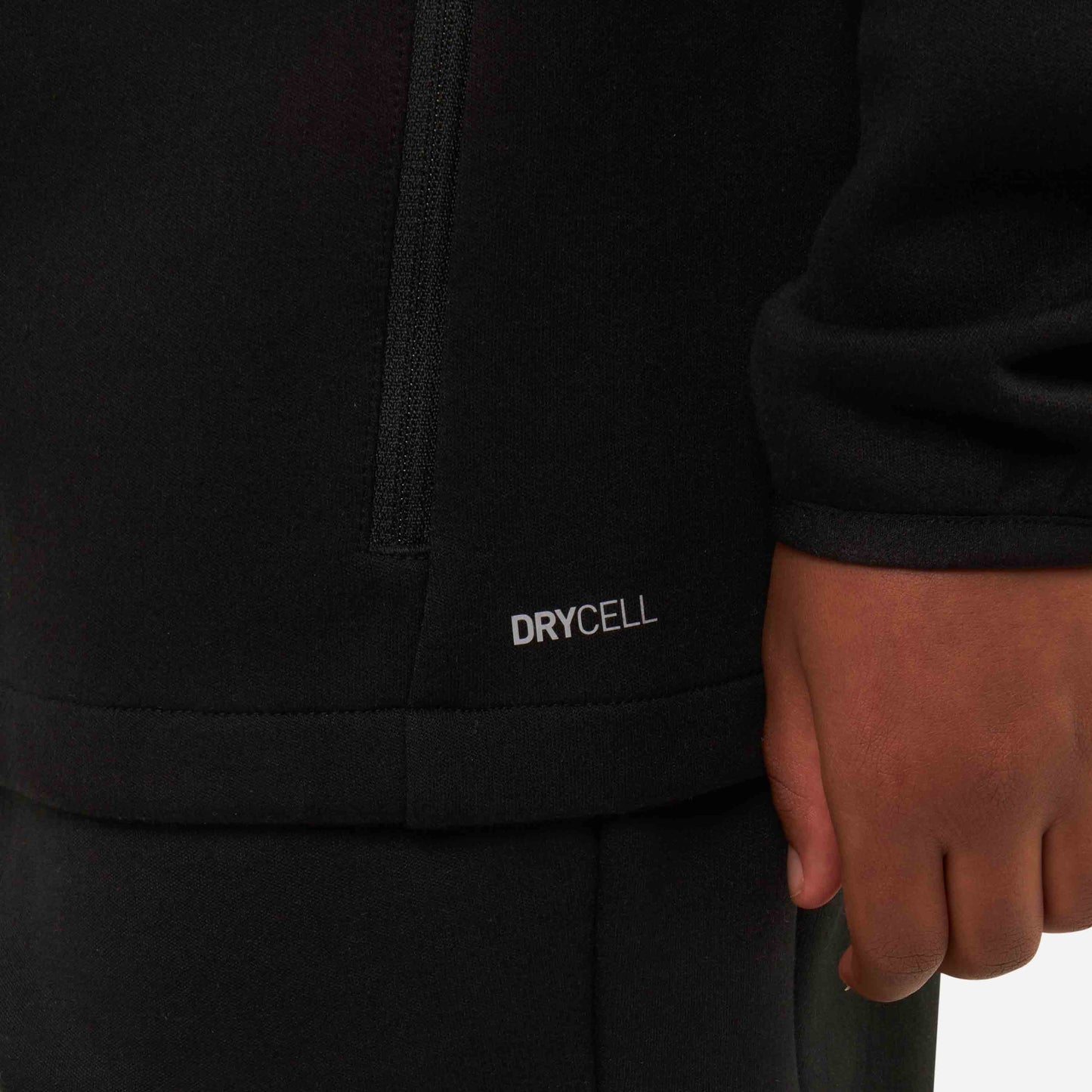 FELPA MILAN CASUALS DA BAMBINO CON ZIP E CAPPUCCIO