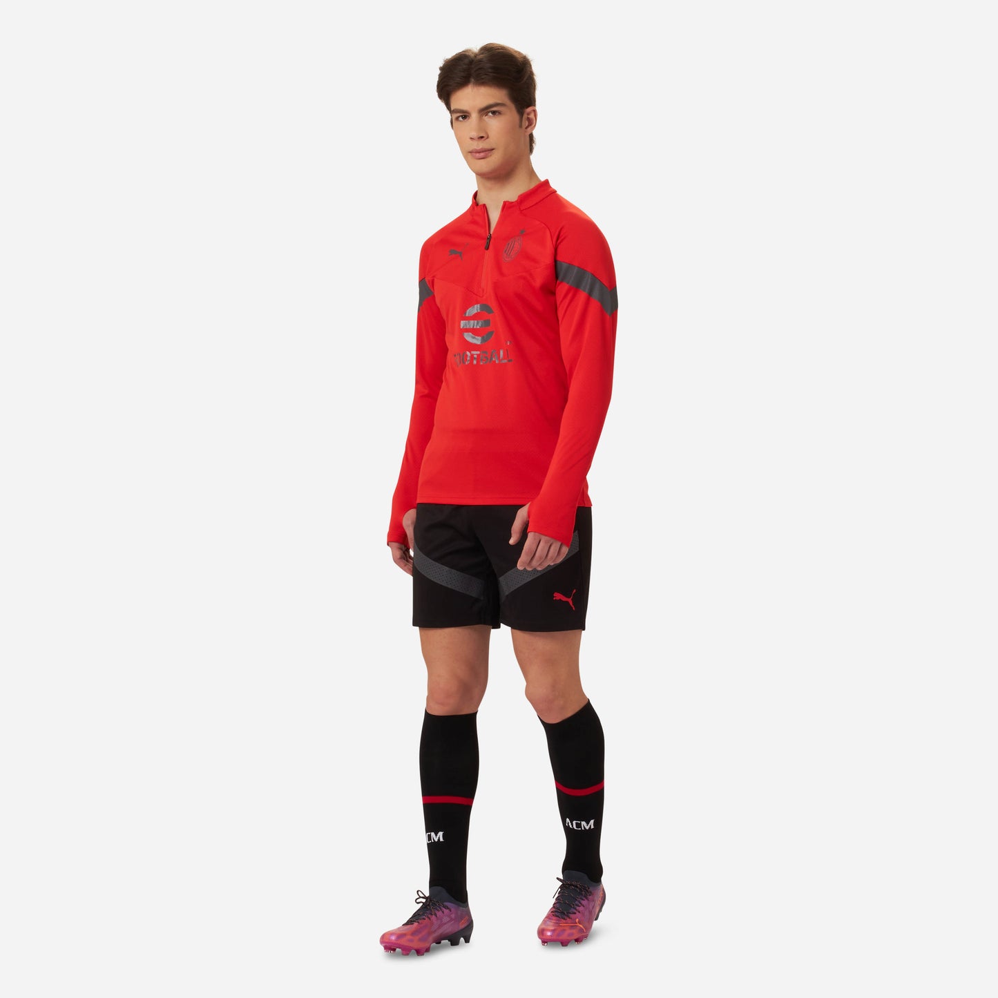 MILAN 1/4 ZIP LONG-SLEEVE TRAINING 2022/23 JERSEY
