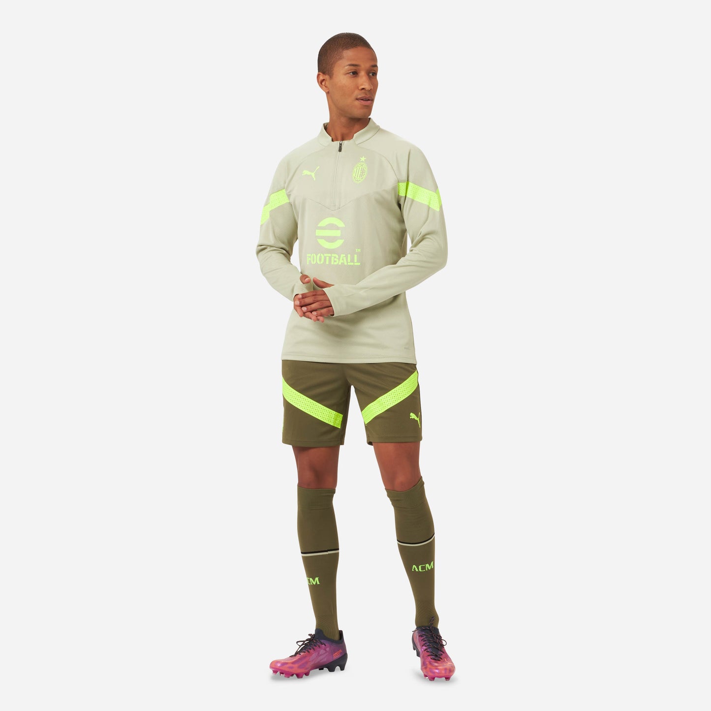 MILAN 1/4 ZIP LONG-SLEEVE TRAINING 2022/23 JERSEY