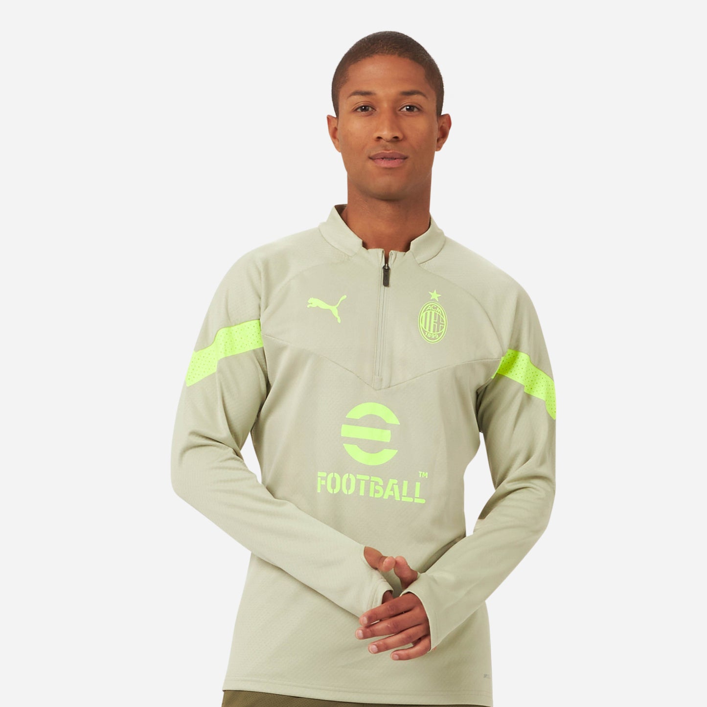MILAN 1/4 ZIP LONG-SLEEVE TRAINING 2022/23 JERSEY