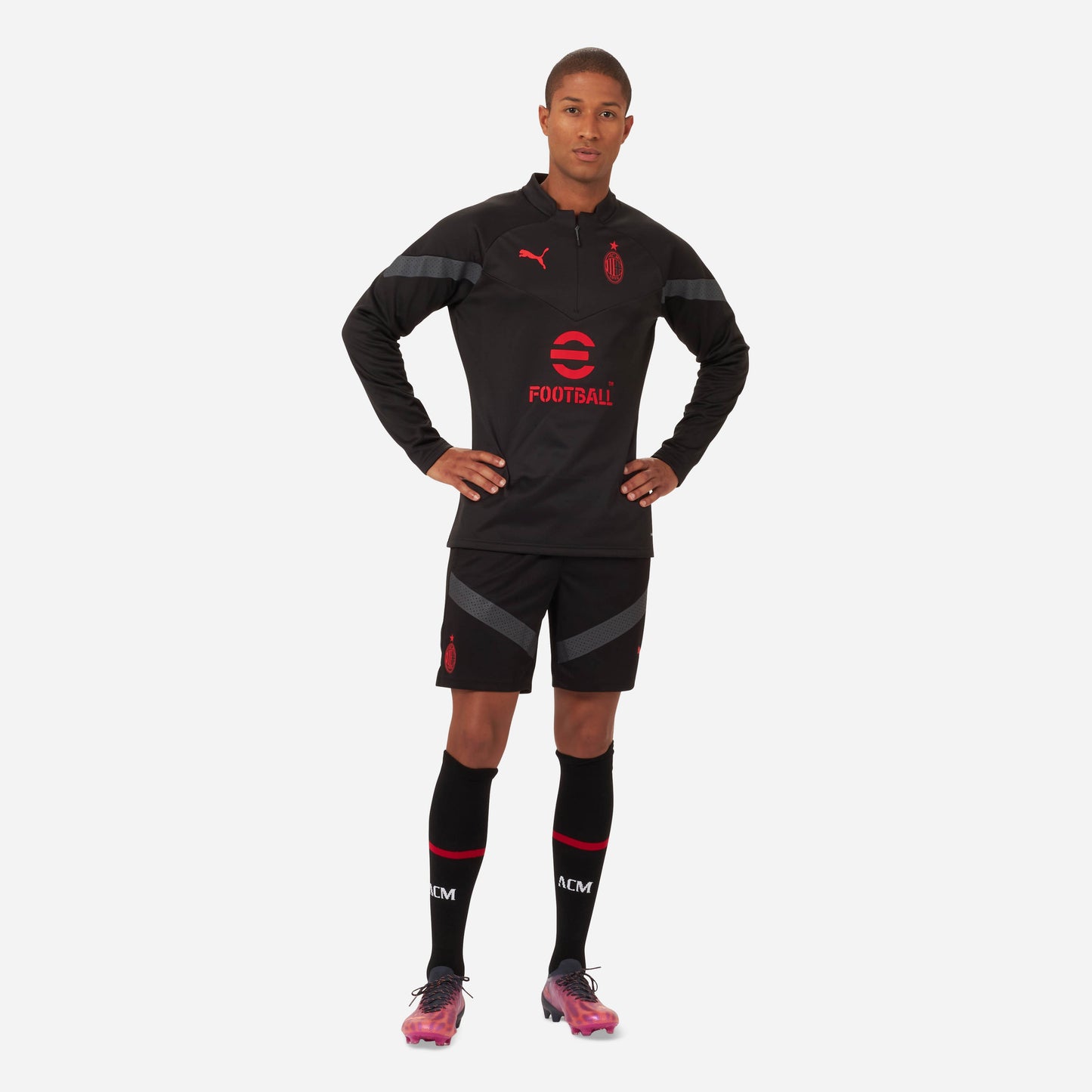 MILAN 1/4 ZIP TRAINING 2022/23 SWEATSHIRT